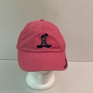 Life is Good pink Yoga cap hat adjustable